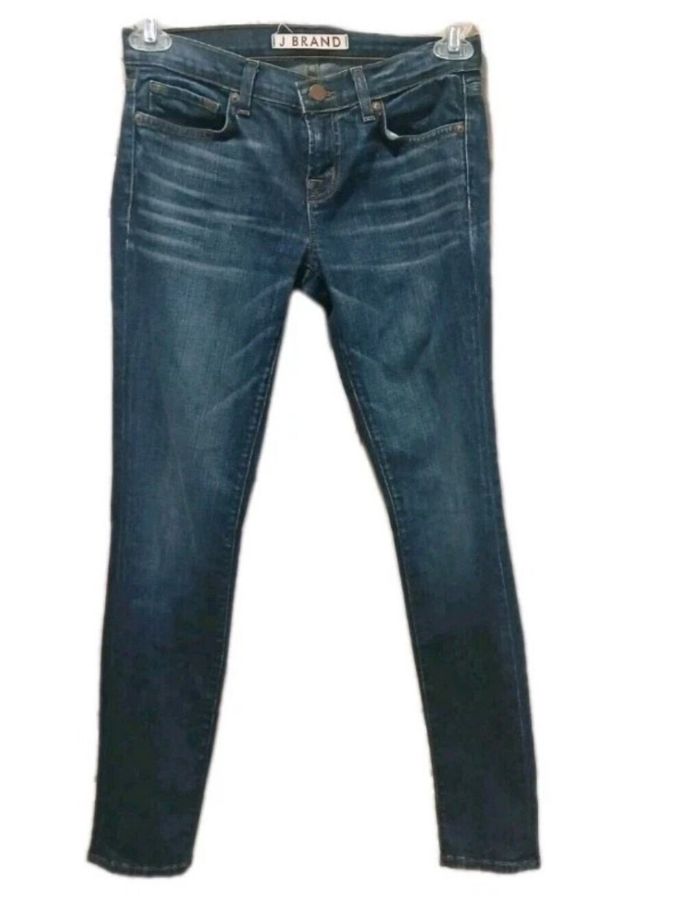 J Brand Jeans Women Low Rise Straight Medium Wash Jeans Size:26